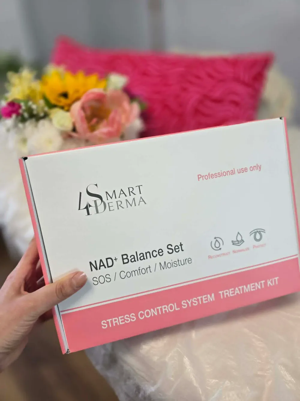 Smart4Derma NAD+ Balance Set, sistem profesional Stress Control folosit la Aliana Beauty în Timișoara